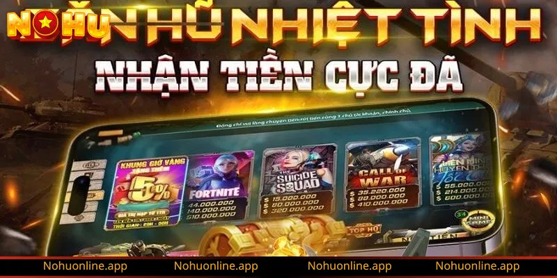 Liệt kê một số tựa game ăn khách tại nổ hũ B52