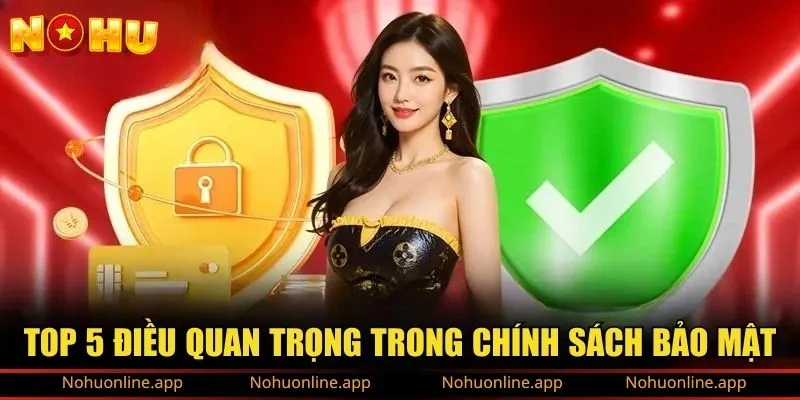 Top 5 điều quan trọng trong chính sách bảo mật
